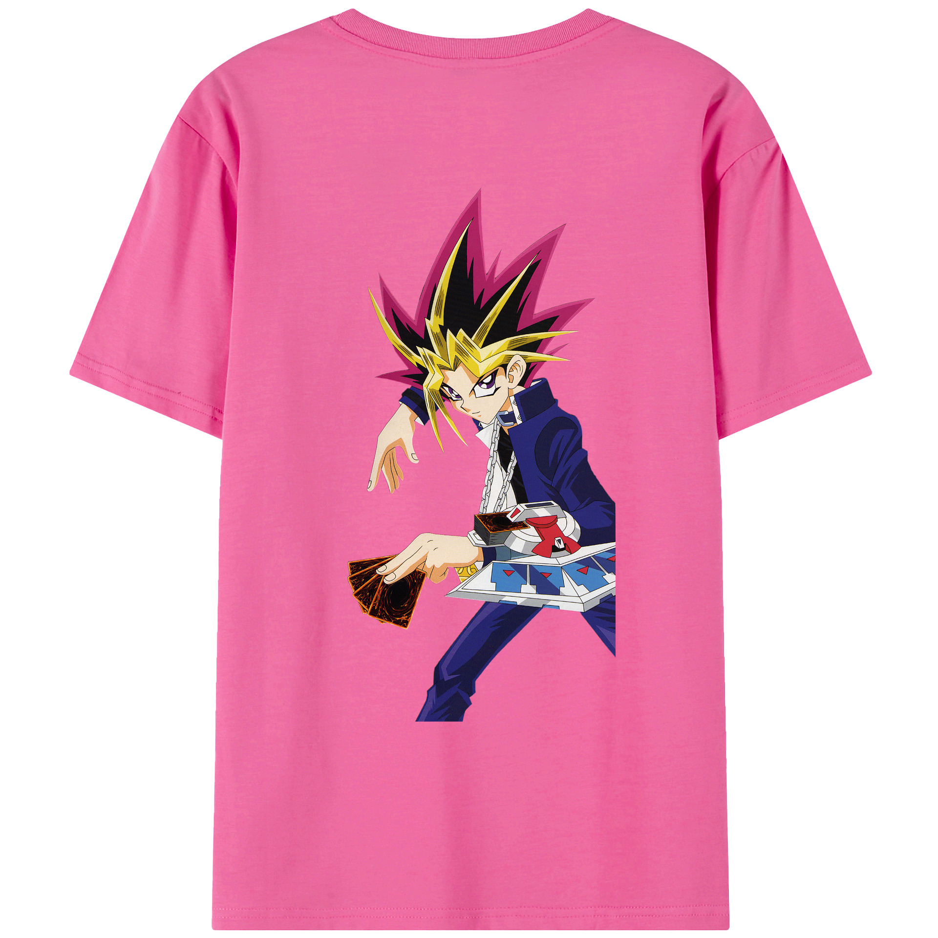 （画像用） 遊☆戯☆王 Yu-Gi-Oh! レディース半袖Tシャツ(バックプリント)